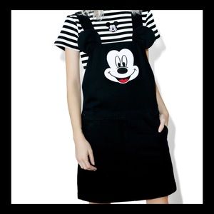 Lazy Oaf X Disney Mickey Mouse Pinafore Dress